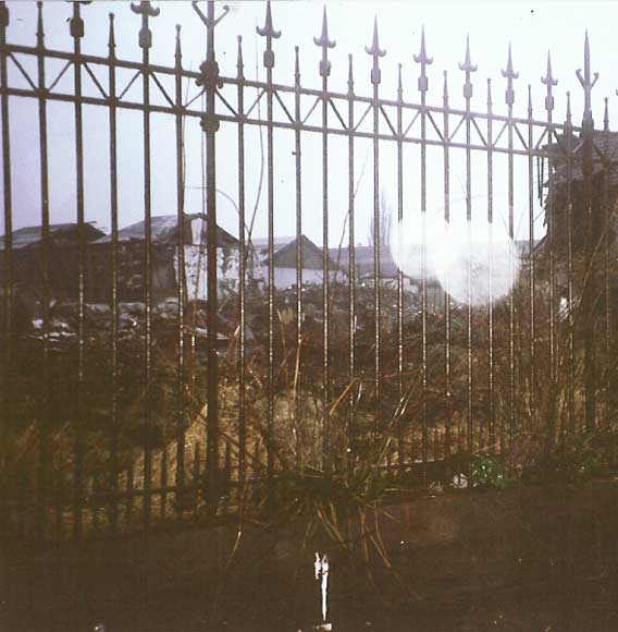 Main gate with 100 linear feet of railing-4