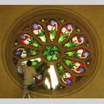 Large rose window