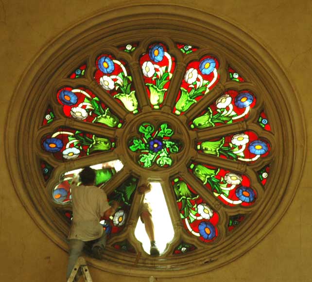 Large rose window-0