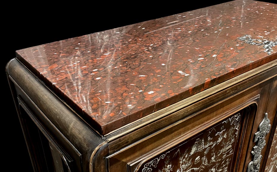 DAÏ NIPPON, Japanese-style cabinet with mother-of-pearl marquetry-1
