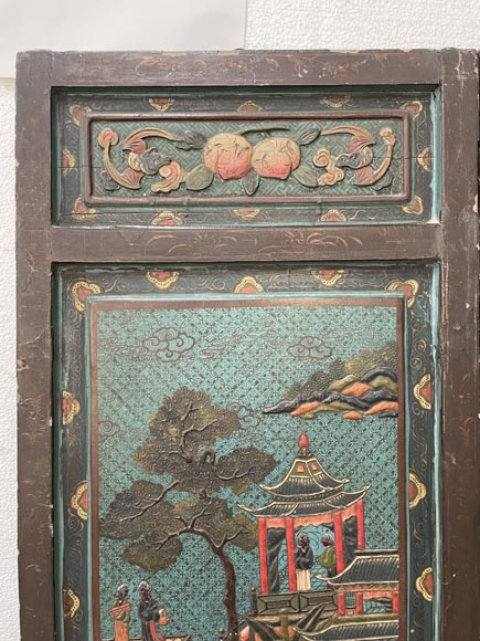 Pair of Chinese screens-2