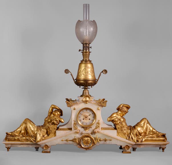 Émile Louis PICAULT (sculptor), Alphonse Mathieu Paris (clock maker), 