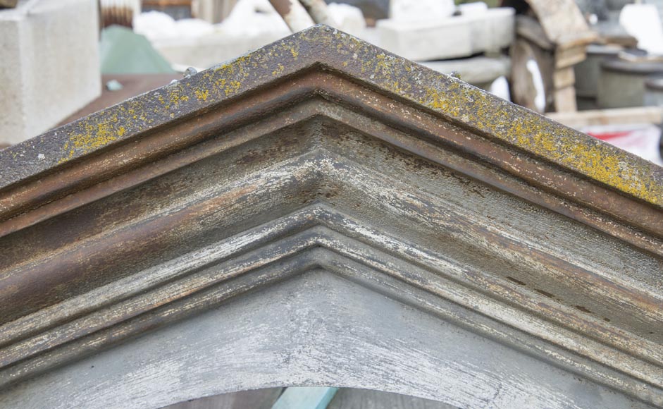 Set of four cast iron window frames-5