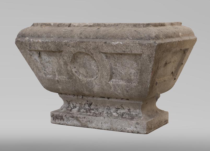 19th century stone planter-0