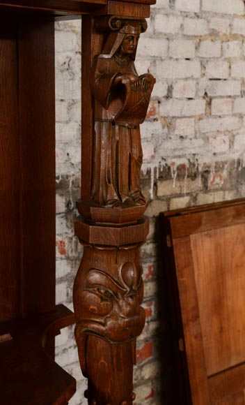 Viking style dining room in oak-5