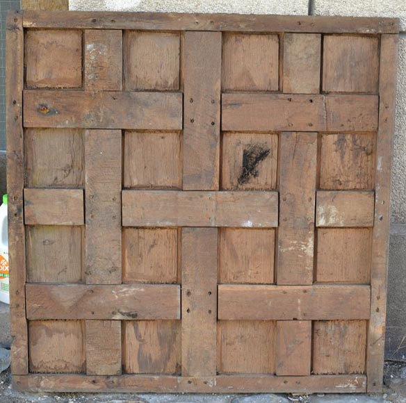 Lot of Versailles parquet flooring and Chantilly oak parquet flooring from the 18th century-8