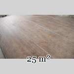 Lot of 25 m2 of antique oak parquet flooring