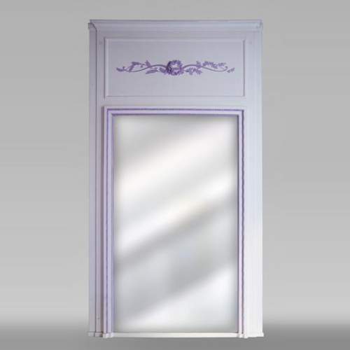 Antique Louis XVI style trumeau decorated with an arch