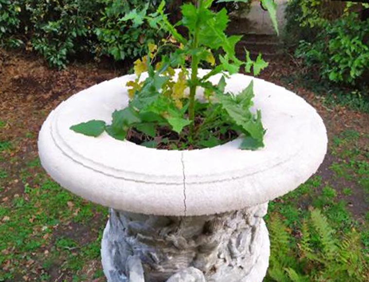 François GIRARDON (after) - Reconstituted stone vase-6