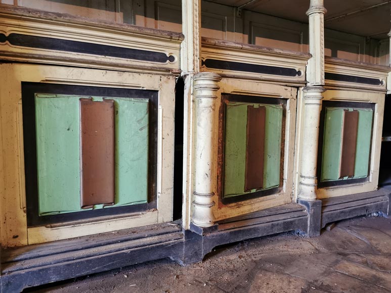 Pair of neo-gothic store display furniture, circa 1870-13