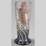 Ernest-Baptiste LÉVEILLÉ (attributed to), Eugène ROUSSEAU (after), Koi Carp Vase, circa 1885-1890