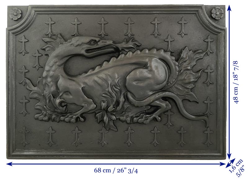 Fireback with the Salamander of François I-7