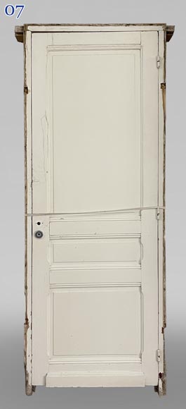 Set of 7 single doors with frames-8