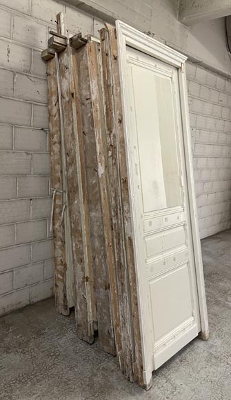 Set of 7 single doors with frames-9