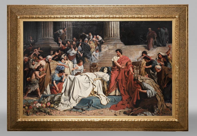 Heinrich VON ANGELI (attributed to), the Oration of Mark Antony Second half of the 19th century-0