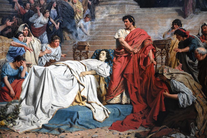 Heinrich VON ANGELI (attributed to), the Oration of Mark Antony Second half of the 19th century-1