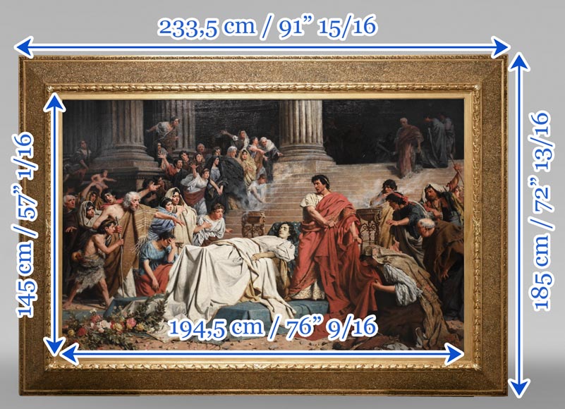 The Oration of Mark Antony, second half of the 19th century-13