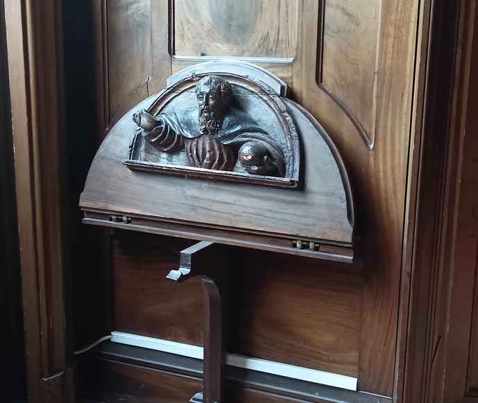 Art & Craft paneled room from the private mansion of the architect Henry GUEDY, 1912-1913-30