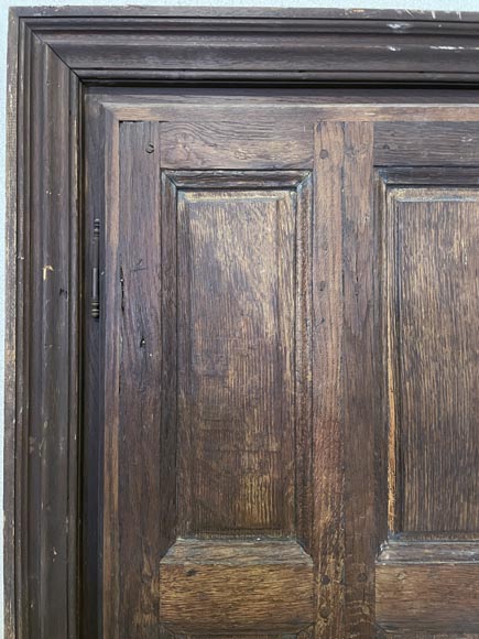 Small oak cupboard door with frame Small oak cupboard door with frame-3