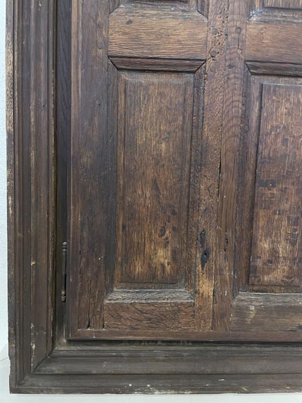 Small oak cupboard door with frame Small oak cupboard door with frame-5