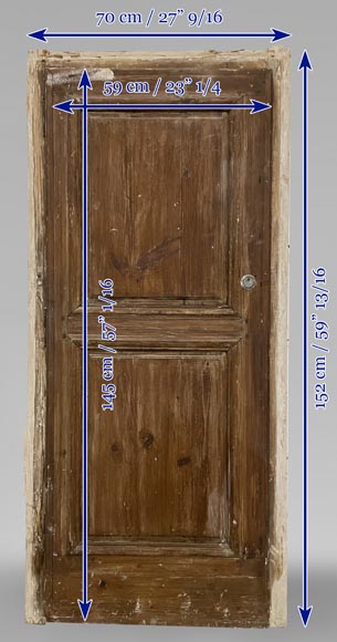 Cupboard door in softwood and plywood-7