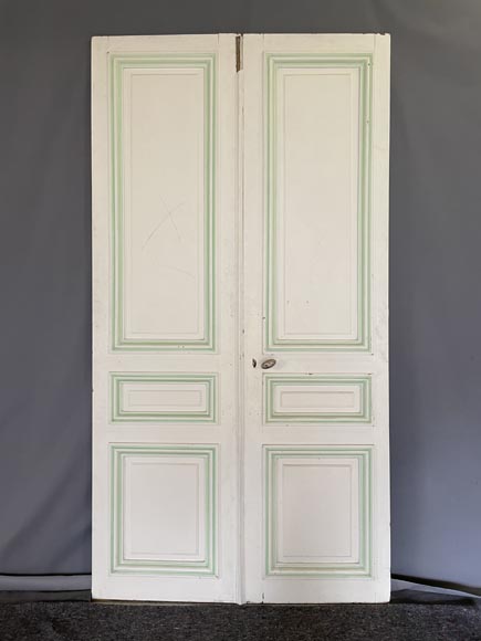 Set of 3 molded double doors-1