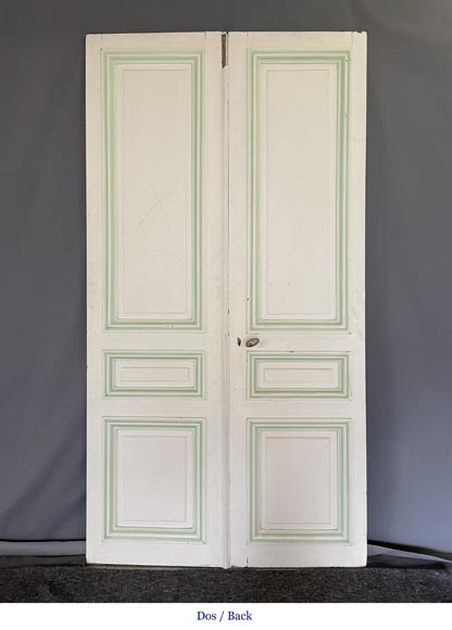 Set of 3 molded double doors-8