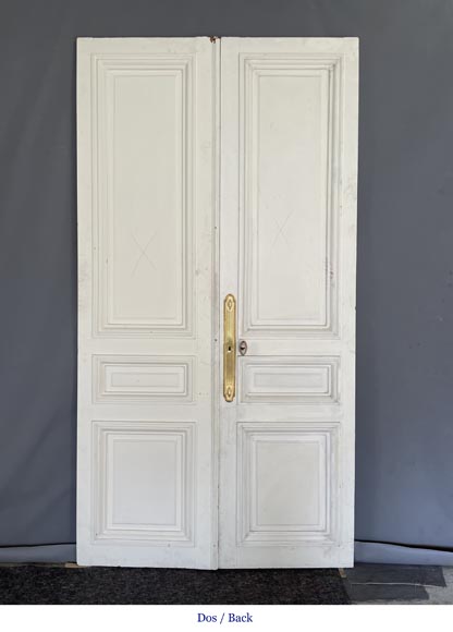 Set of 3 molded double doors-11