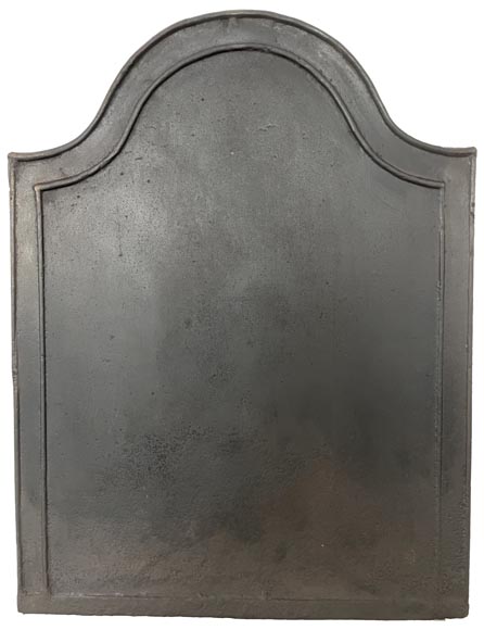 Cast iron fireback without decoration -0