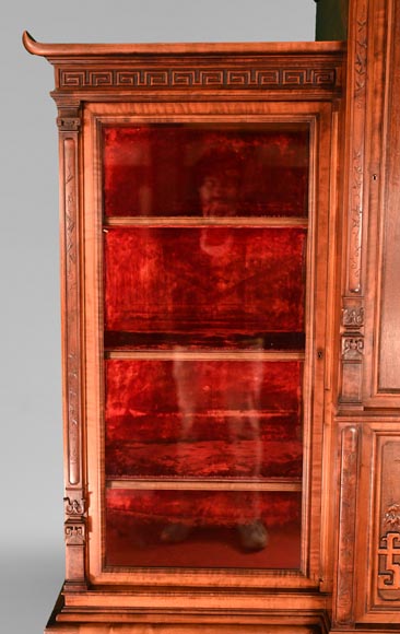 Gabriel VIARDOT (attributed to), Japanese-Style Display Cabinet and Wardrobe, late 19th century-6