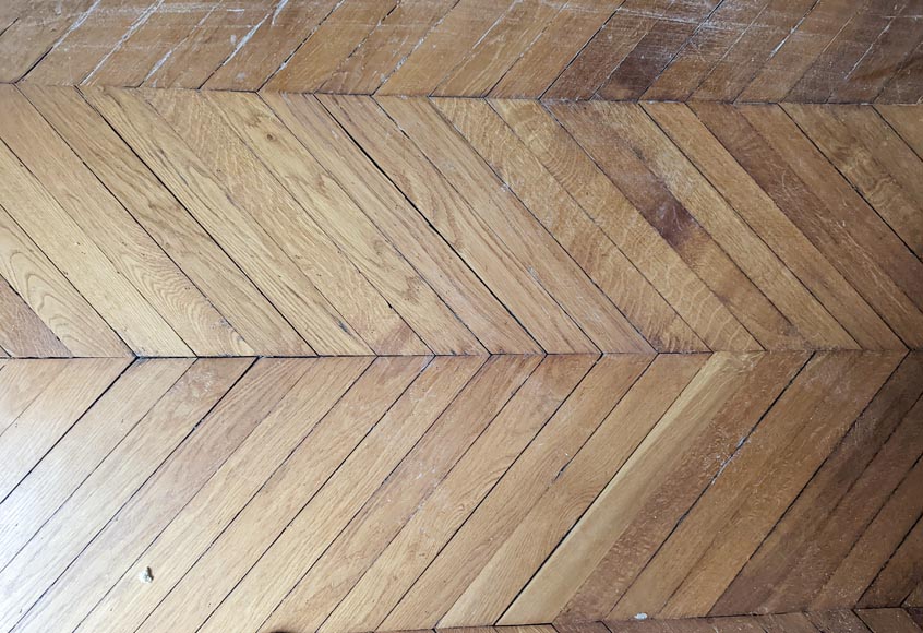 12 m² lot of herringbone parquet-3