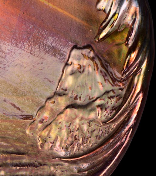 JÉRÔME MASSIER – Iridescent dish, L’Aurore JÉRÔME MASSIER – Iridescent dish, L’Aurore-2