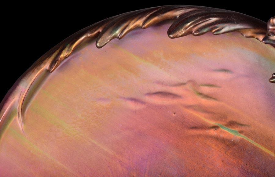 JÉRÔME MASSIER – Iridescent dish, L’Aurore JÉRÔME MASSIER – Iridescent dish, L’Aurore-4