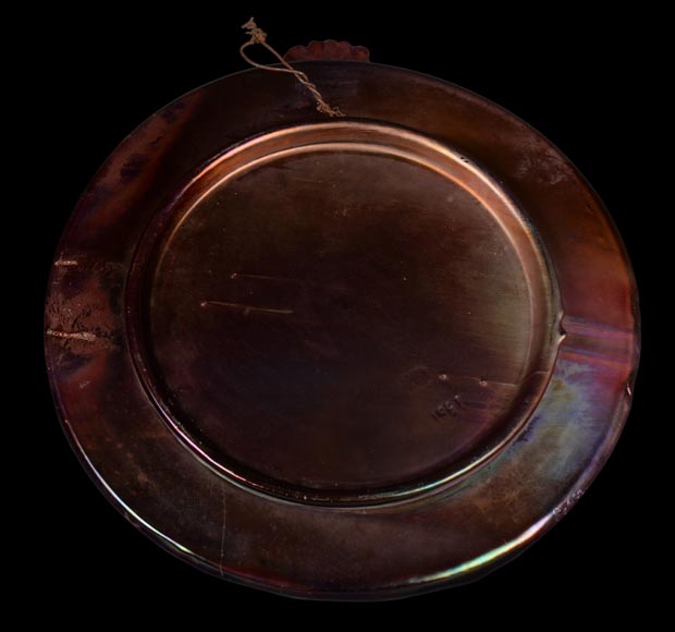 JÉRÔME MASSIER – Iridescent dish, L’Aurore JÉRÔME MASSIER – Iridescent dish, L’Aurore-6