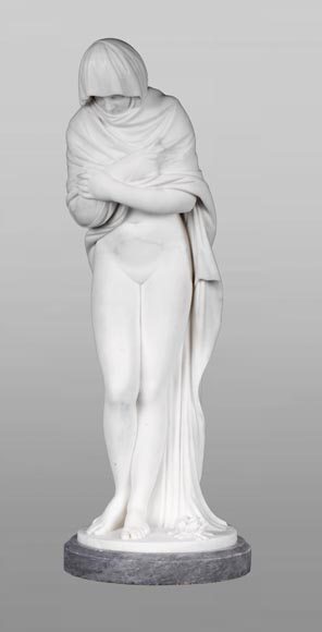 FRANCESCO LAZZARINI (1748-1808) – Winter, also known as The Chilly One, after Jean-Antoine Houdon FRANCESCO LAZZARINI (1748-1808) – Winter, also known as The Chilly One, after Jean-Antoine Houdon-0