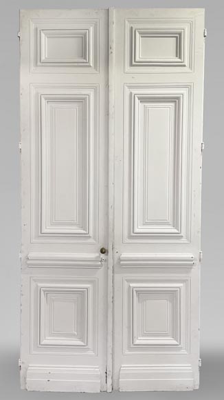 Large molded double doors-0