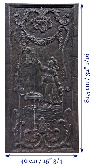 Fireback depicting the myth of Athena and Arachne-6