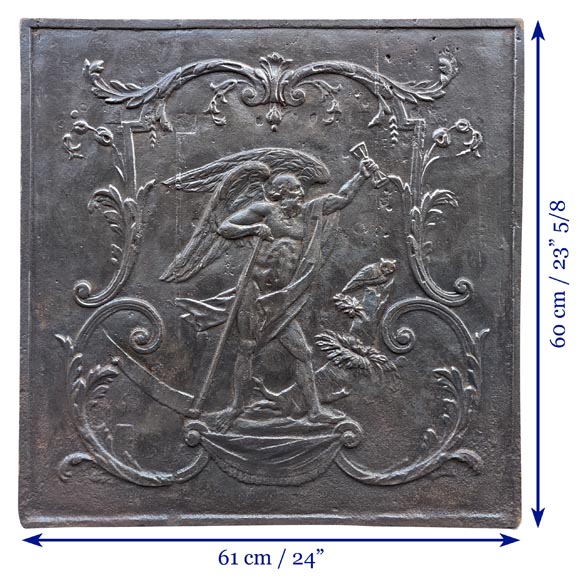 Fireback depicting the god Chronos-7