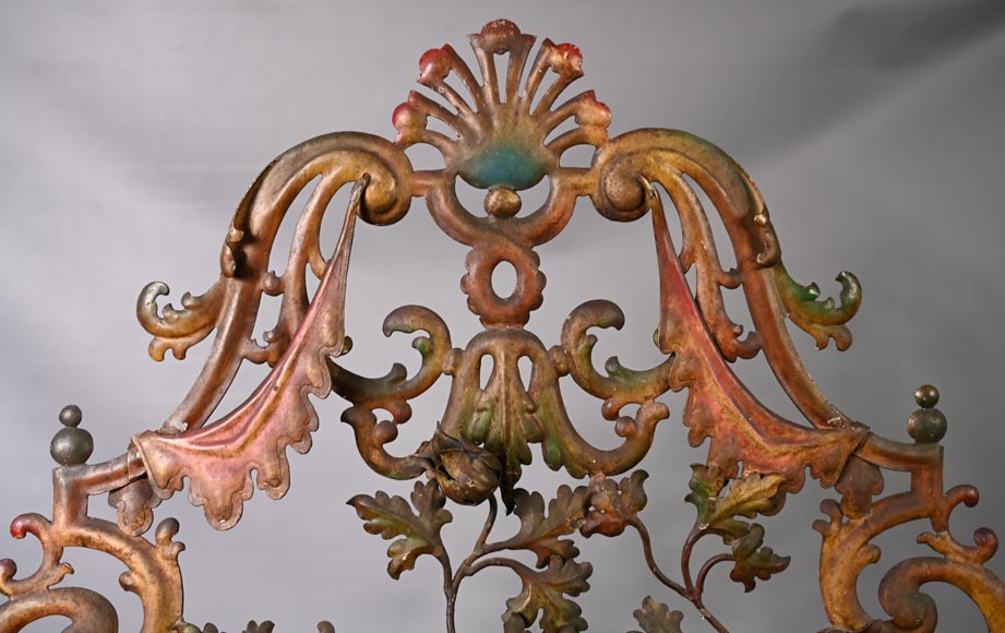 Louis XV style polychrome sparkler-1