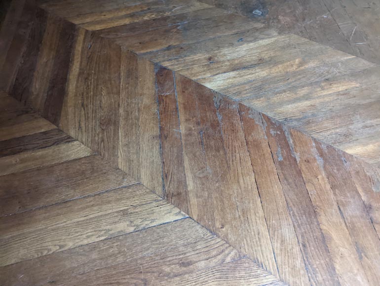 12 m² lot of herringbone parquet-3