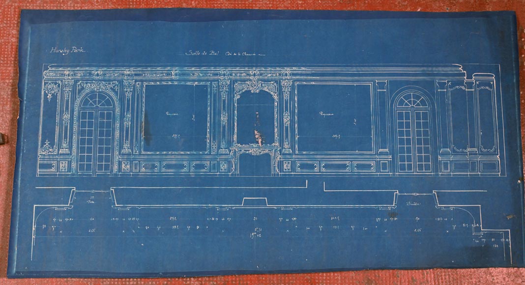 Model and plans for the redevelopment of Hursley Park: 1902 -1903-10