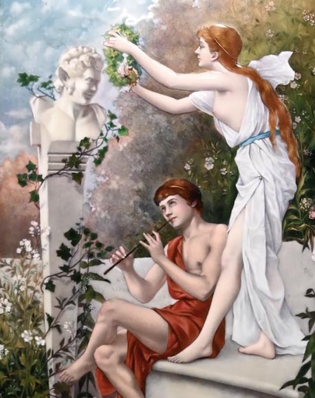 Jeanne LEMERLE-SOYER, Daphnis and Chloé, 1900-1