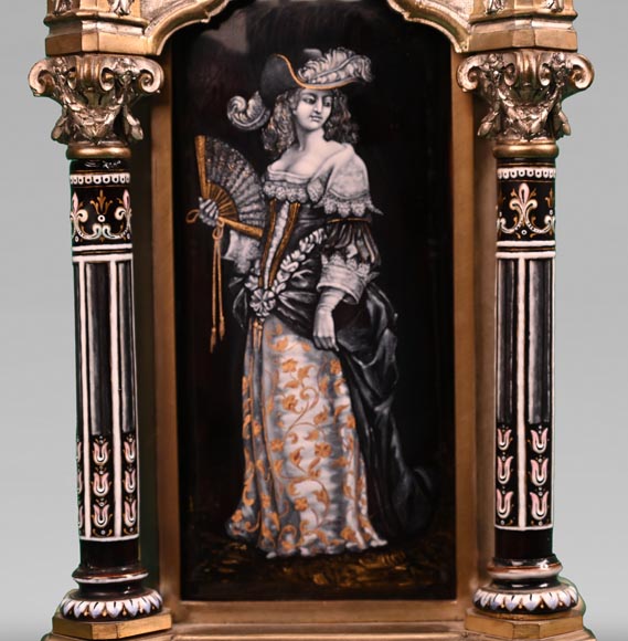 Paul SOYER, Renaissance-Style Clock Set, circa 1875-10