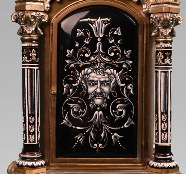 Paul SOYER, Renaissance-Style Clock Set, circa 1875-11