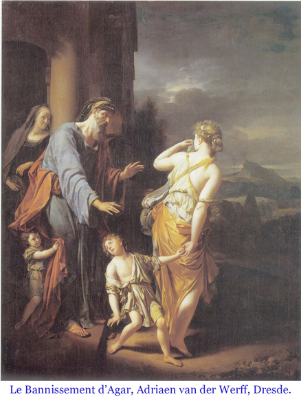 Gilt bronze guéridon with painted porcelain plaque, after Adrian VAN DER WERFF, “The Dismissal of Hagar”-16