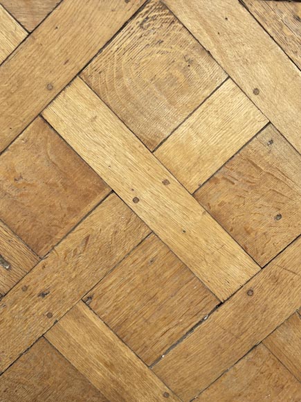 Batch of about 75 m² of Versailles oak parquet, 18th century-3