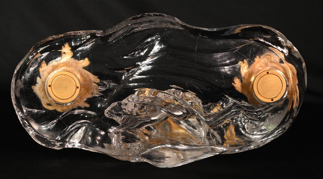 BACCARAT crystalworks, La Vague Inkwell, 1909-9