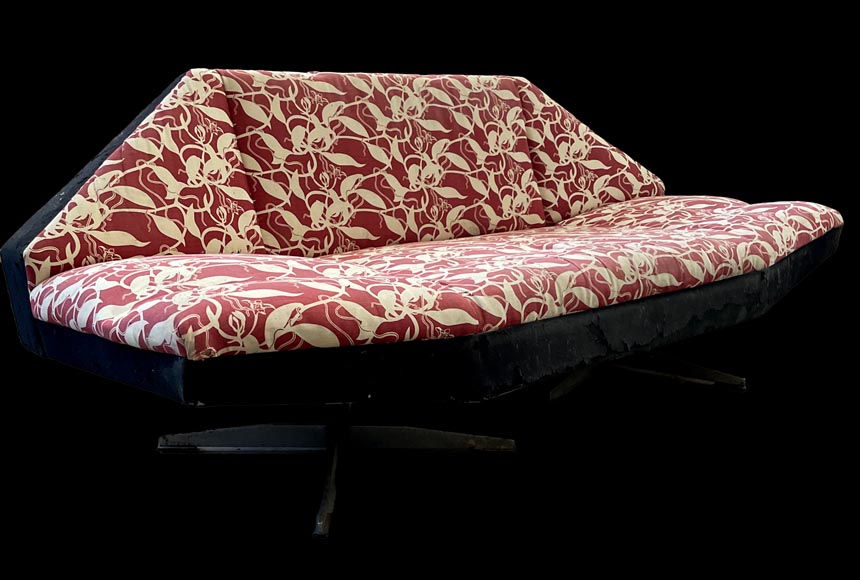 SCHMIEDER – “Brasilia” Seating Set: Sofa and Pair of Armchairs, Sweden, 1960-2