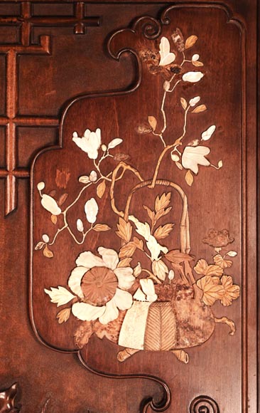 Gabriel VIARDOT, Japanese-Style Shelf Cabinet, late 19th Century-2