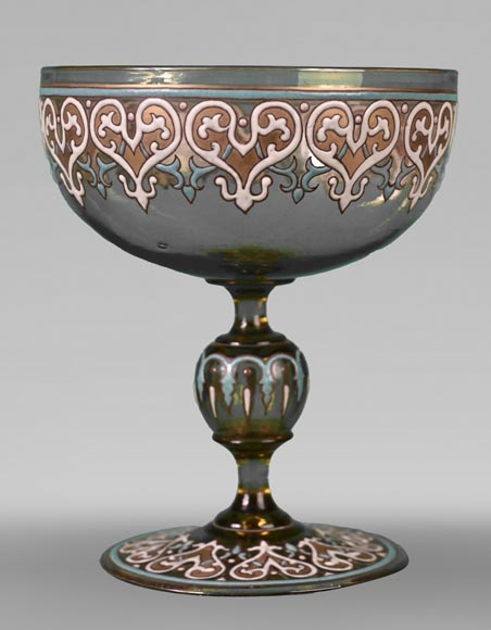 Jacques Philippe IMBERTON, Orientalist-Style Bowl, second half of the 19th century-0